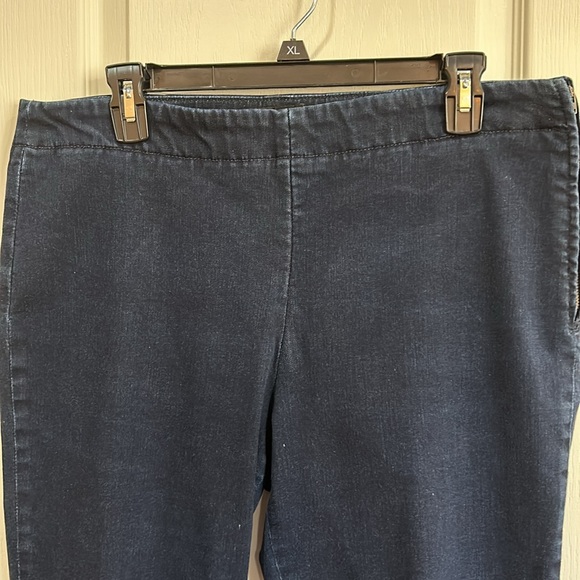 Talbots Slim Ankle Dark Wash Jeans - Picture 2 of 9